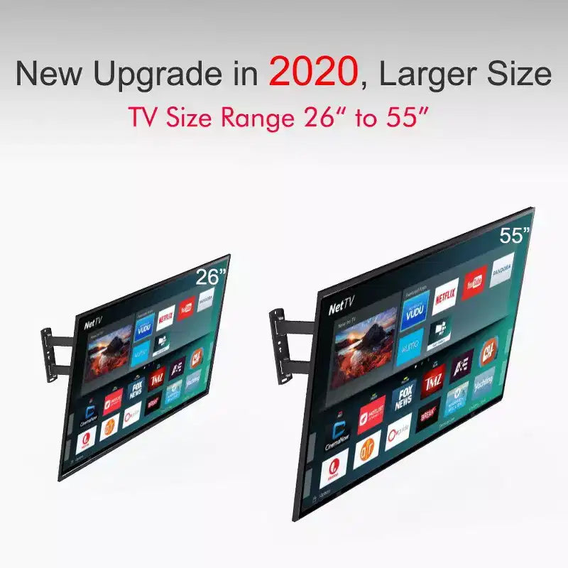 Supporto da parete per TV girevole e regolabile da 26 a 55 pollici Karl Home