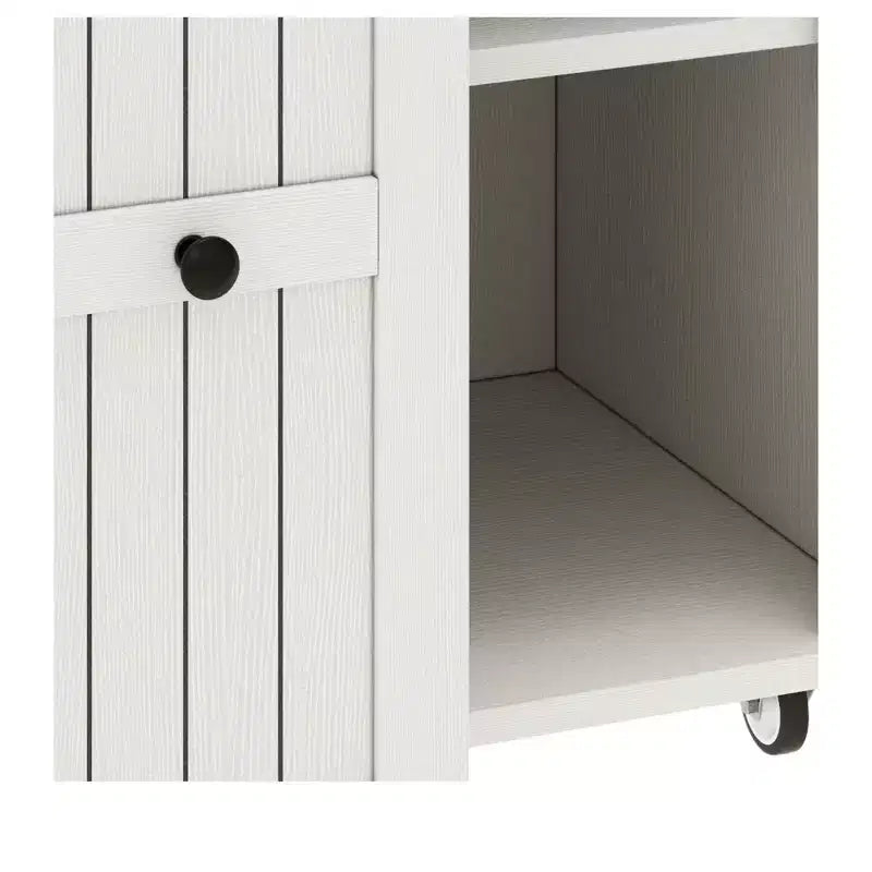 Carrello da Cucina con Isola, Ribaltina, Ripiano Regolabile, Porta Spezie e Due Sedie per Cucina e Sala da Pranzo