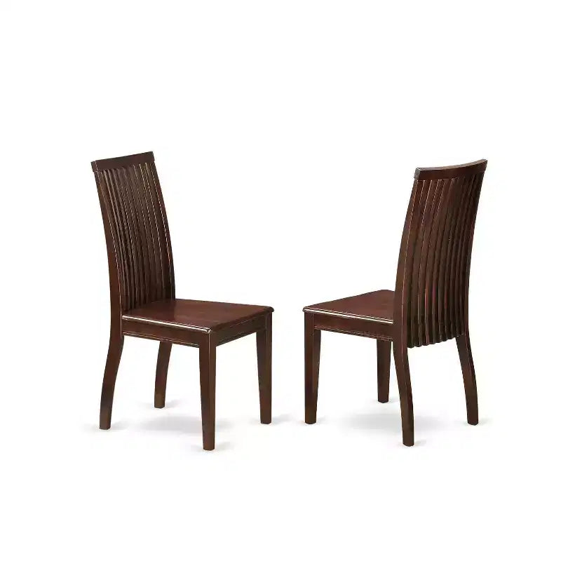 Set da pranzo Mountain Lodge con tavolo da 91 cm e 2 sedie in legno - Mobili rustici da cucina in stile farmhouse