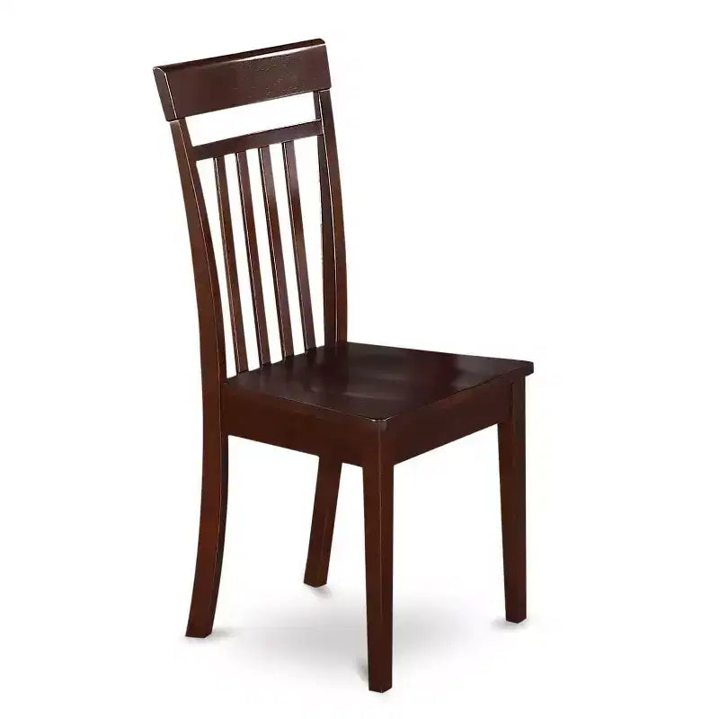 Set da pranzo classico 7 pezzi - Tavolo rettangolare in legno e 6 sedie - Set da pranzo per cucina
