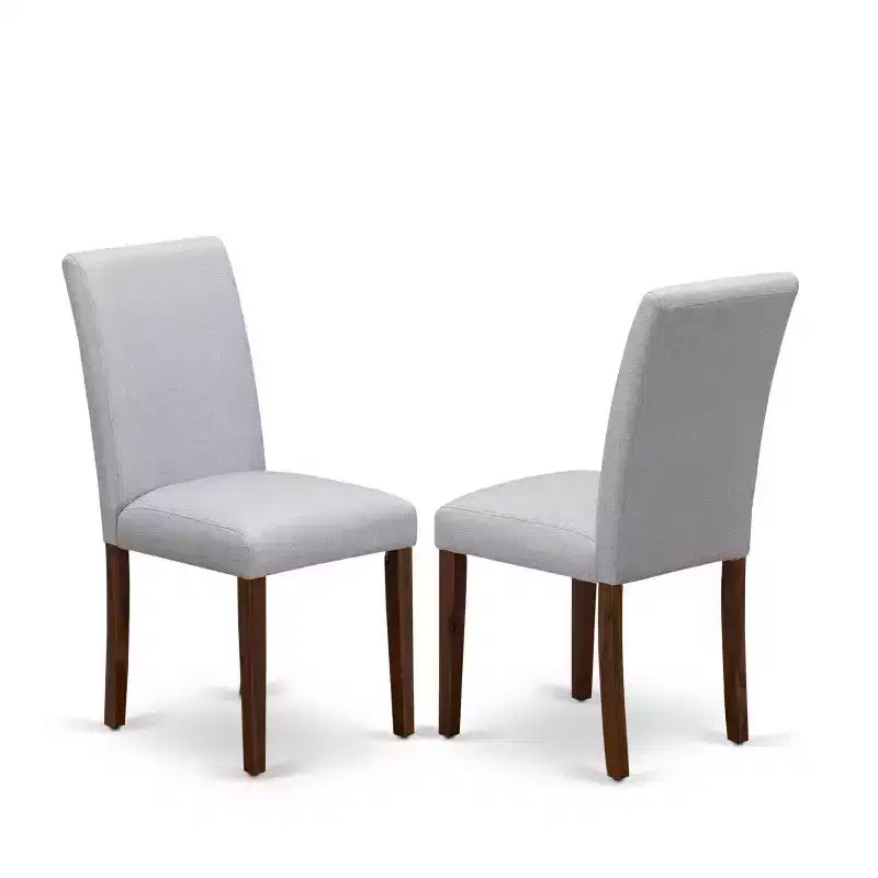 Set Sala da Pranzo 3 Pezzi in Legno Massello Finitura Acacia Noce - (4 Posti)