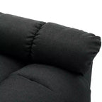vidaXL Poltrona massaggiante elettrica Grigio scuro