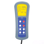 vidaXL Poltrona massaggiante elettrica Grigio scuro