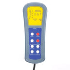 vidaXL Poltrona massaggiante elettrica Grigio scuro