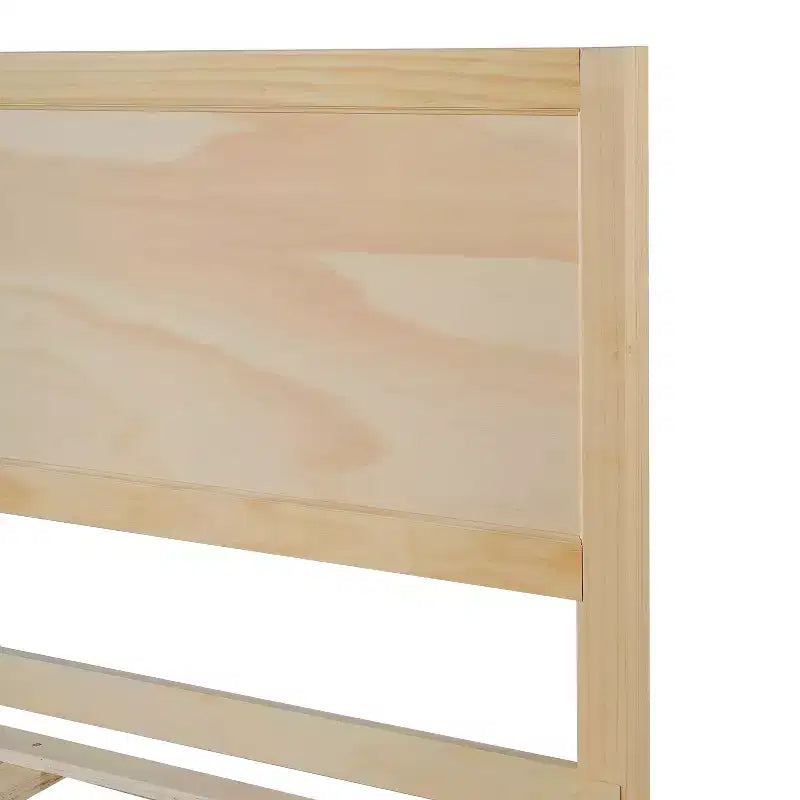Struttura letto a piattaforma matrimoniale/king size con testiera a pannelli classica - ModernLuxe