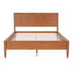 Struttura letto a piattaforma matrimoniale/king size con testiera a pannelli classica - ModernLuxe