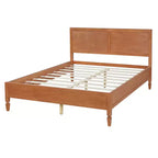 Struttura letto a piattaforma matrimoniale/king size con testiera a pannelli classica - ModernLuxe