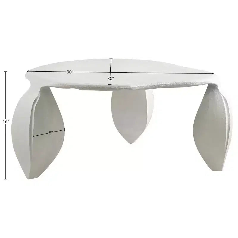 Tavolino in alluminio Meridian Furniture Pueblo