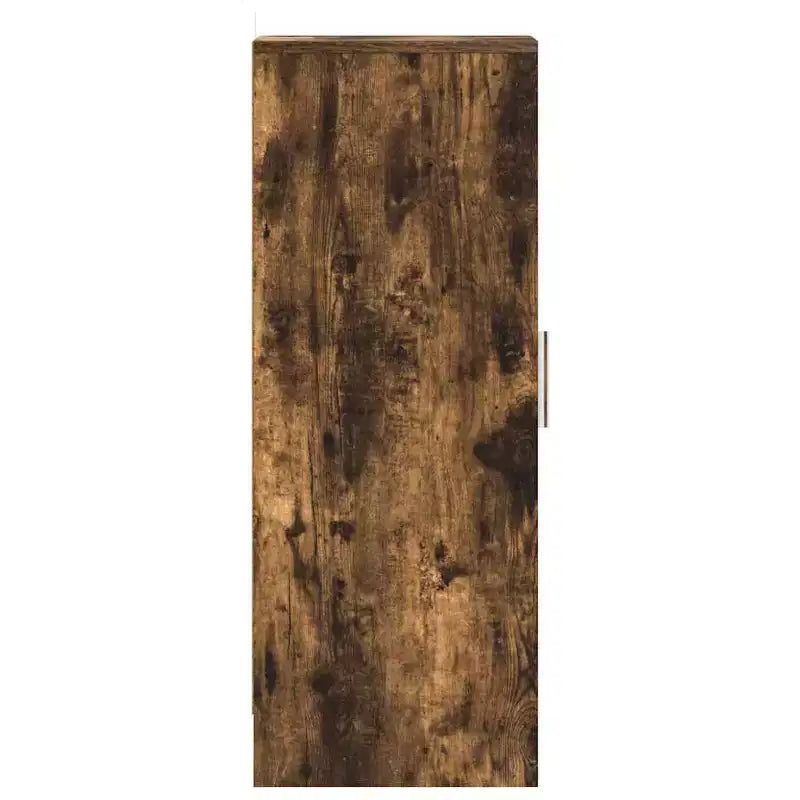 Scarpiera in legno multistrato rovere fumé, scarpiera media