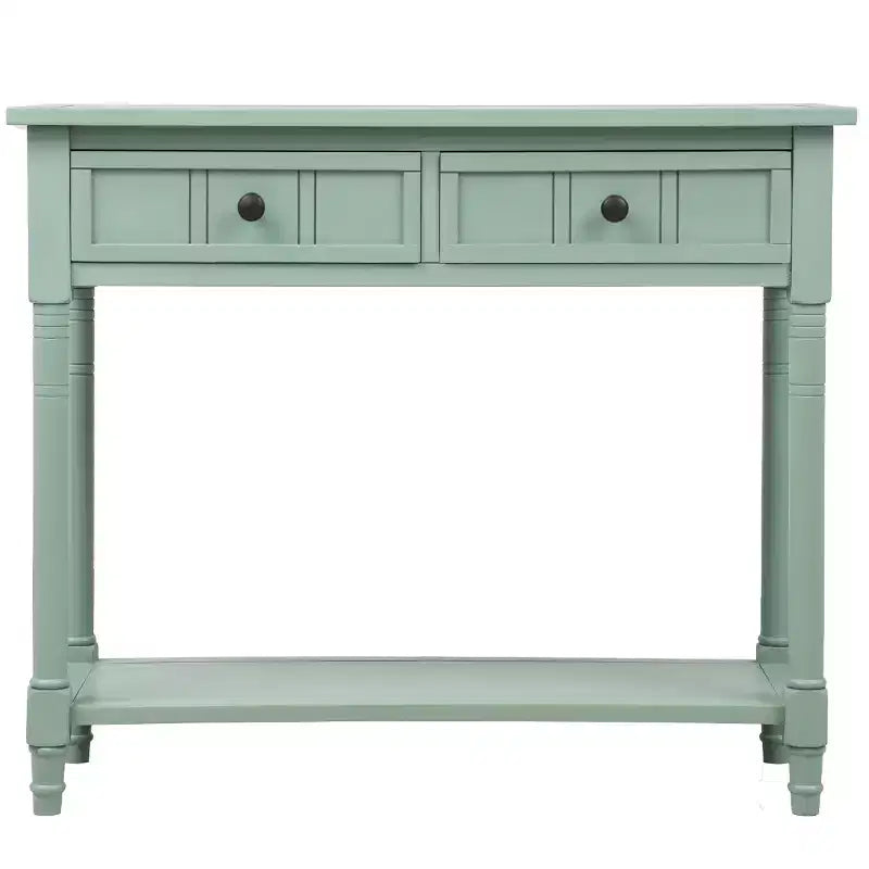 Consolle Classica con Cassetti Contenitori e Ripiano Inferiore-ModernLuxe