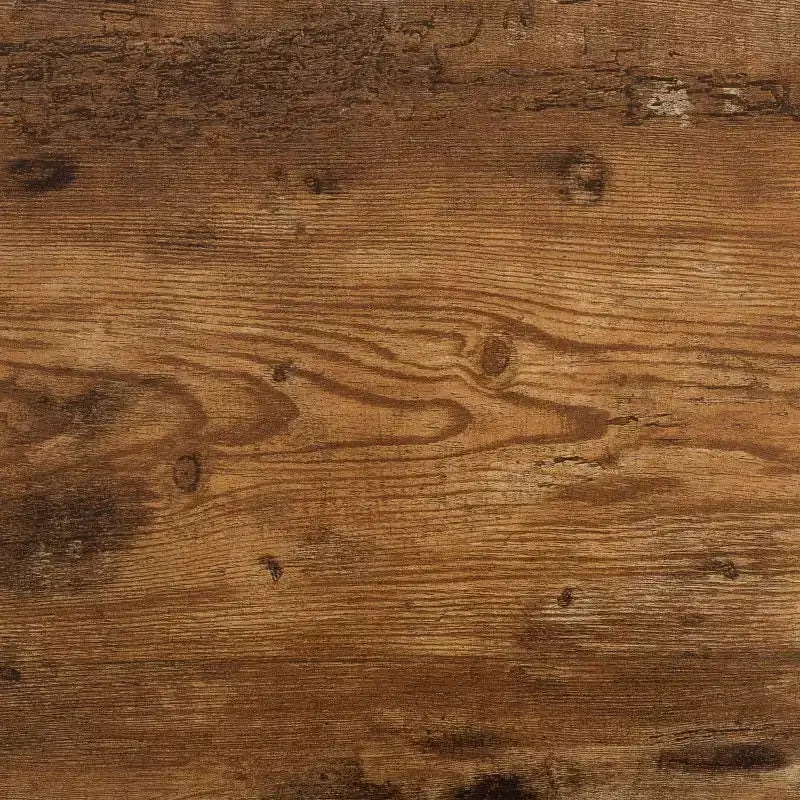 Tavolino d'appoggio con contenitore Set di 2 tavolini impilabili Base quadrata a cesto in filo di ferro e piani in legno Tavolino laterale in stile industriale e rustico di Lavish Home